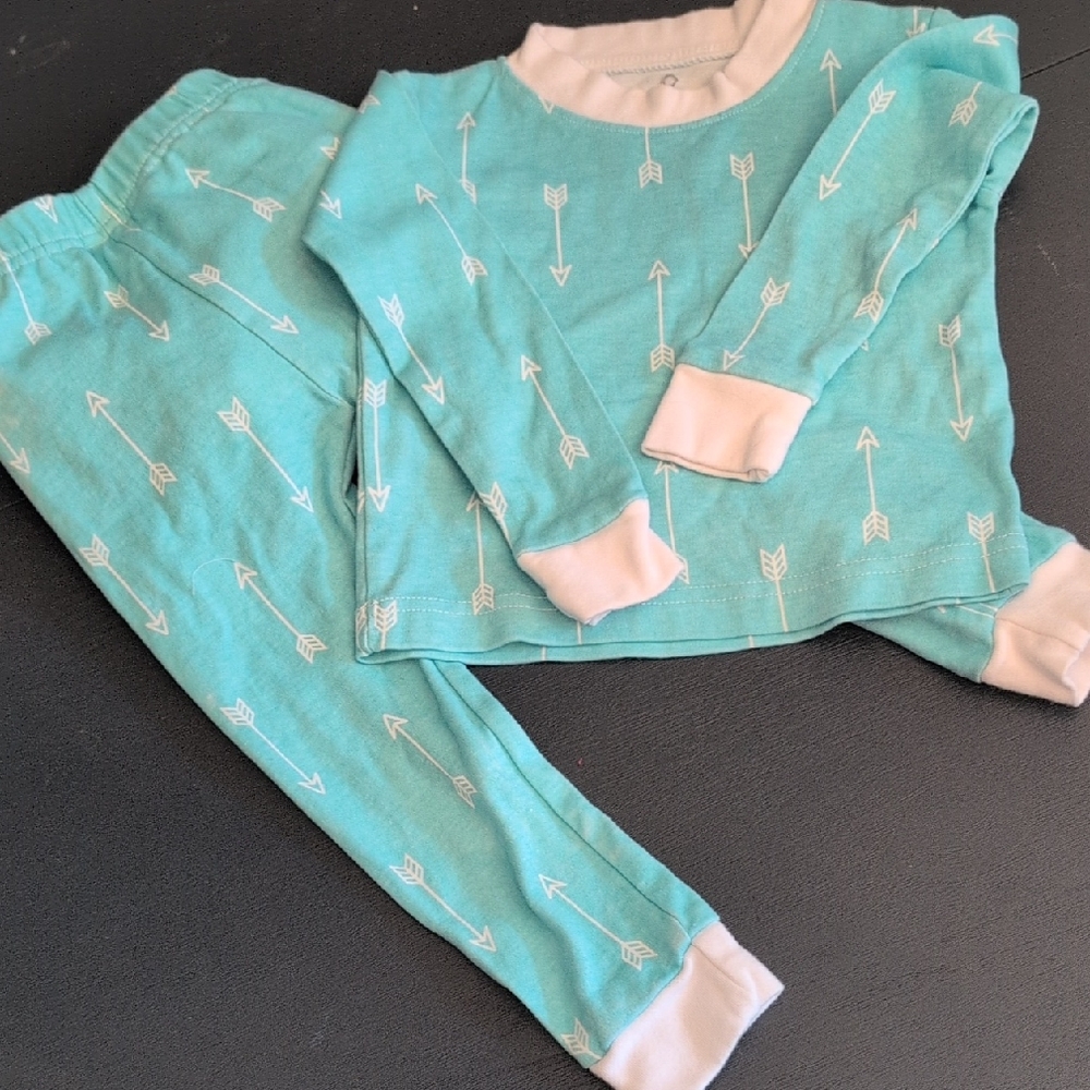 PeeJamas 2T turquoise potty training pajamas